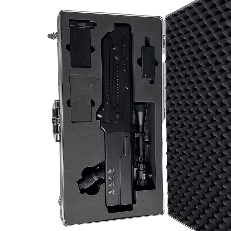  平果手持便携式枪型低空防御反制四通道B型