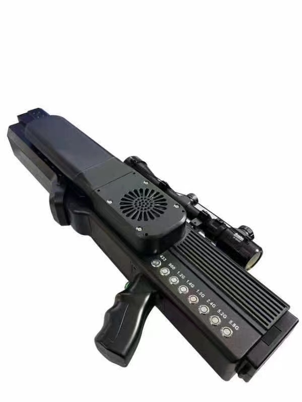  平果手持便携式枪型低空防御反制八通道